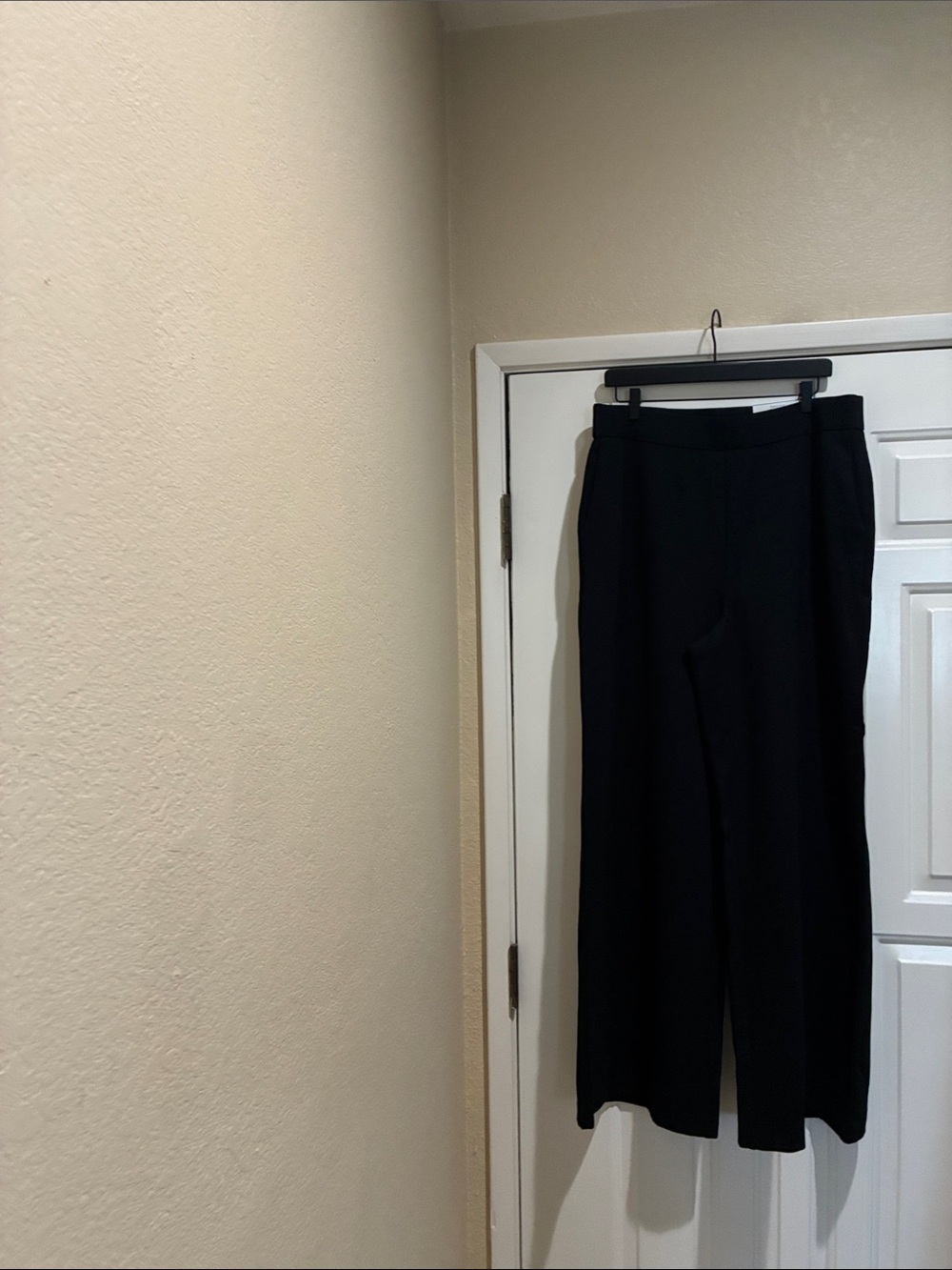 INC International Concepts Black Wide-Leg Trousers